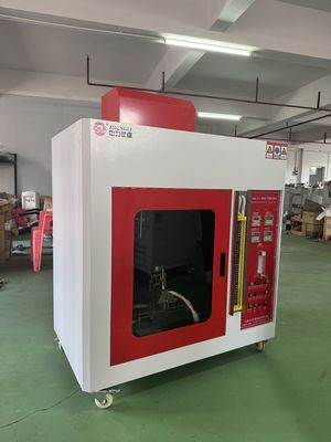 ISO3582 ASTMD4986 Horizontal and Vertical Burning Tester Flammability Testing Machine Flame Tester