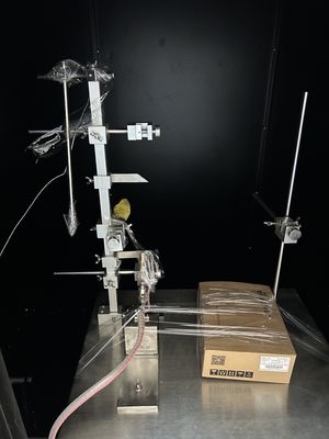 VW-1 Flame Test for Cables Horizontal Sample FT2 Burning Test UL1581 Single Cable and Wire Burning Test Machine