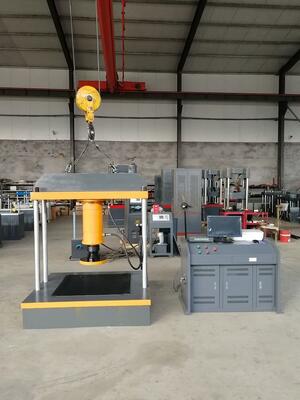 60T 100T Servo Hydraulic Compression Tester | for Manhole Cover Strength Test | Computer Control System