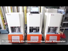 Lab MDR Moving Die Rheometer للبلاستيك المطاط