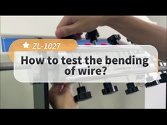 IEC884-1 360 ° آلة اختبار الانحناء الكابلات مع 6 محطات اختبار المجموعات