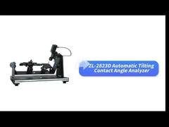 جهاز اختبار زاوية قطرة الماء الأوتوماتيكي الدقيق، أداة قياس زاوية التلامس
